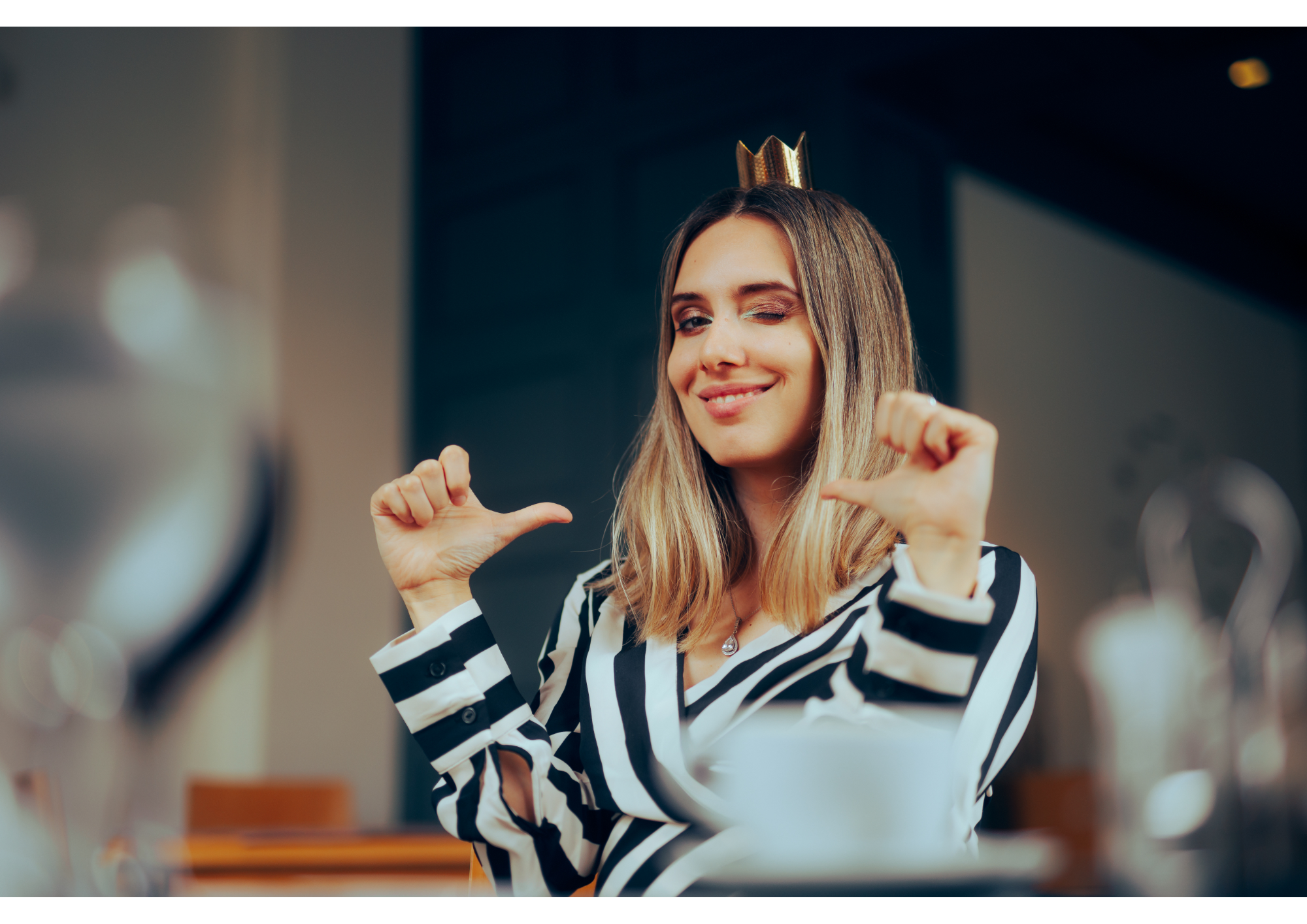 Mental Boost, Frau mit Selbstvertrauen