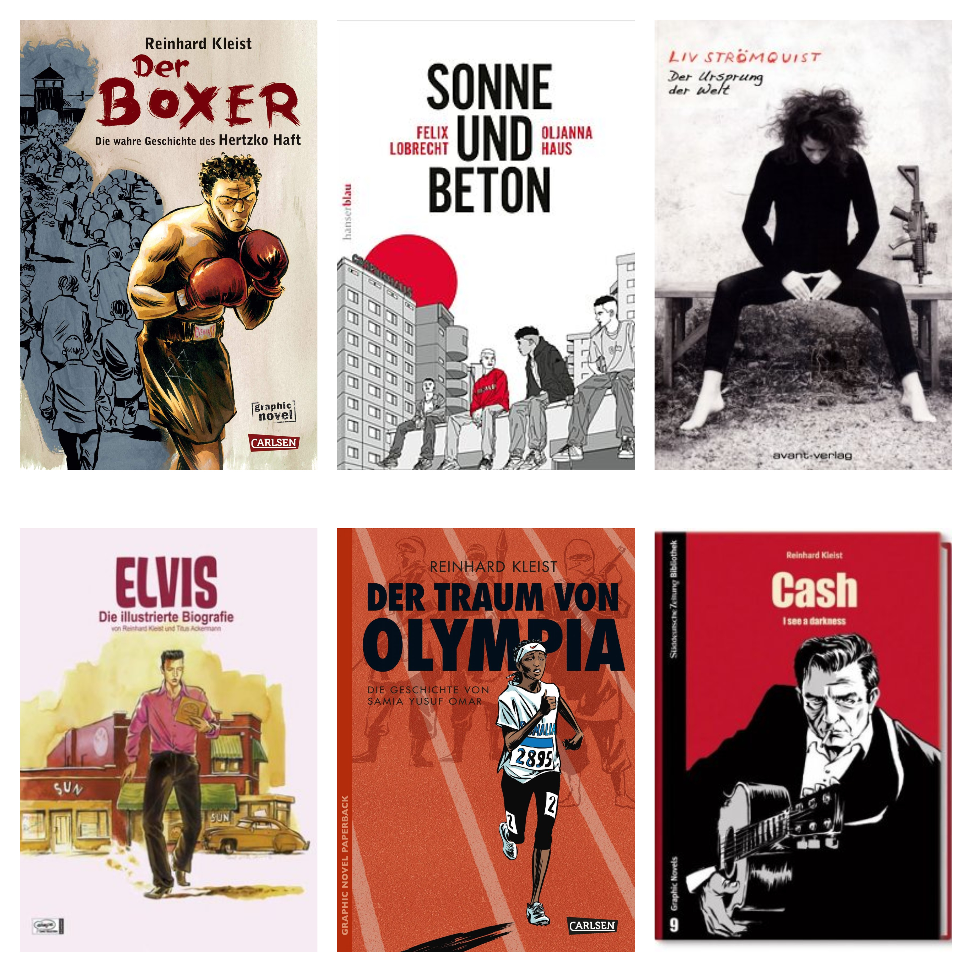 Collage Graphic Novels